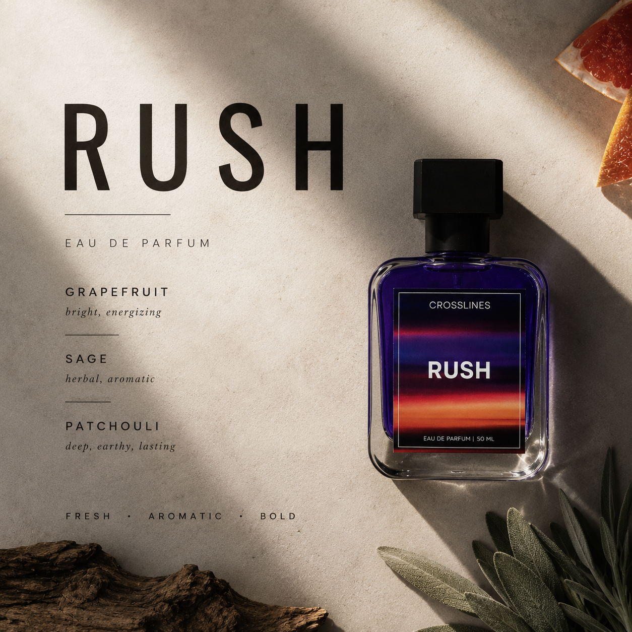 Crosslines Rush - Extrait De Parfum (50ml)